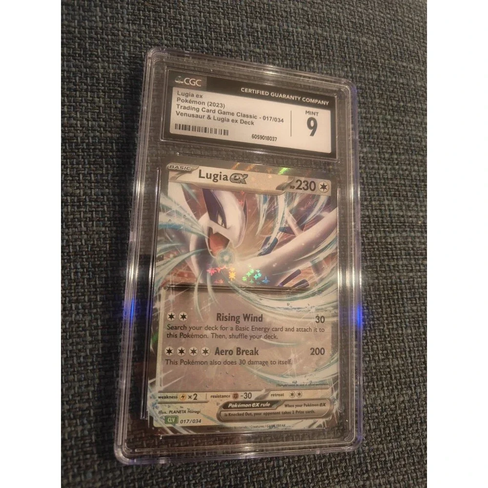 Pokémon TCG Lugia EX 017/034 Venasaur & Lugia ex deck- Holo🔥CGC Gem Mint 9🔥